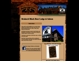 blackbearlodgemn.com screenshot