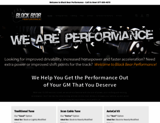 blackbearperformance.com screenshot
