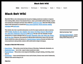 blackbeltwiki.com screenshot