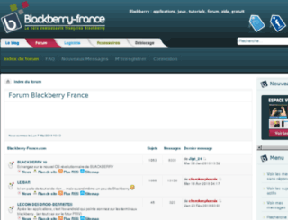 blackberry-france.com screenshot