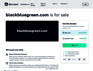 blackbluegreen.com screenshot