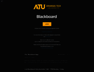 blackboard.atu.edu screenshot