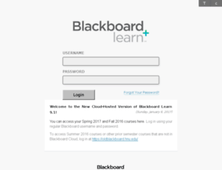 blackboard.hnu.edu screenshot