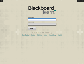 blackboard.life.edu screenshot