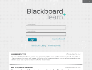 blackboard.morton.edu screenshot