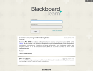 blackboard.msm.edu screenshot