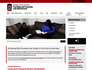 blackboard.niu.edu screenshot