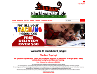 blackboardjungle.co.nz screenshot