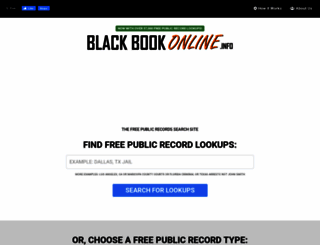 blackbookonline.info screenshot