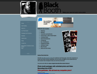 blackbooth.com.au screenshot