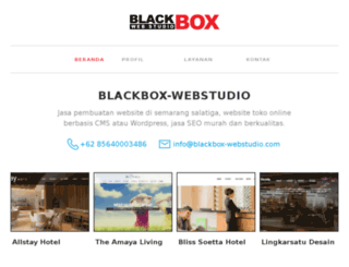 blackbox-webstudio.com screenshot