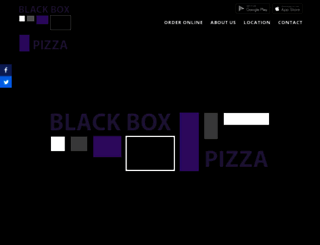 blackboxpizza.com.au screenshot