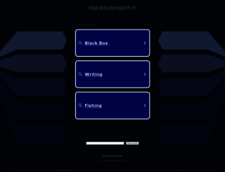 blackboxreport.in screenshot