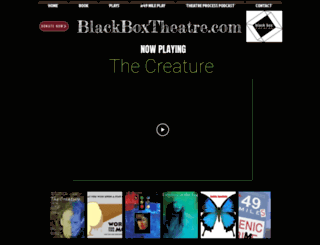 blackboxtheatre.com screenshot