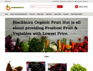 blackburnfruit.com.au screenshot