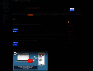 blackcaret.com screenshot