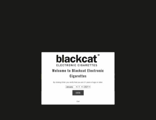 blackcatecig.com screenshot