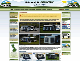 blackcountryawnings.co.uk screenshot