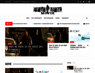 blackdeathmovie.com screenshot