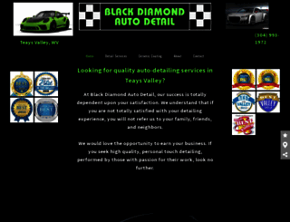 blackdiamondautodetail.net screenshot