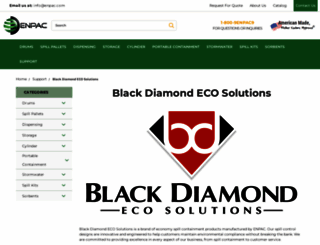 blackdiamondeco.com screenshot