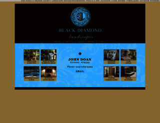 blackdiamondlandscapes.net screenshot