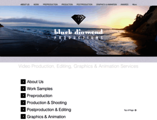 blackdiamondproductions.com screenshot