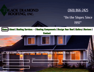 blackdiamondroofing.com screenshot