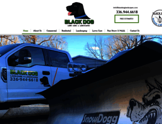 blackdoglandscapes.com screenshot