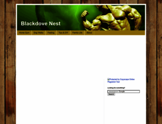 blackdovenest.com screenshot