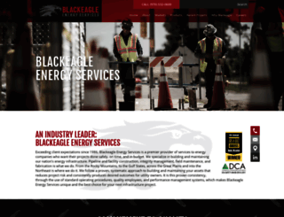 blackeagleenergyservices.com screenshot