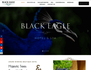 blackeaglehotel.co.za screenshot
