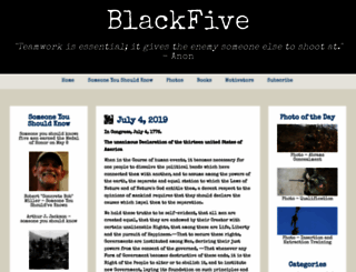blackfive.net screenshot