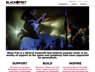 blackfret.org screenshot