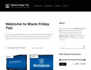 blackfridaytvs.com screenshot