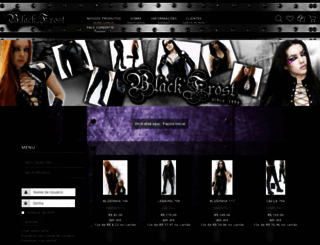 blackfrost.com.br screenshot