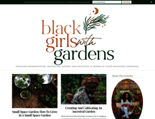 blackgirlswithgardens.com screenshot