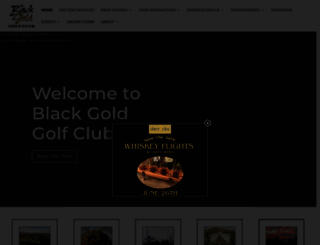 blackgoldgolf.com screenshot