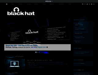blackhat.com screenshot