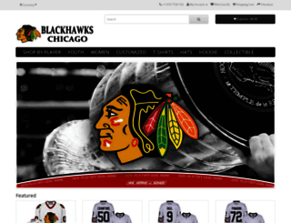 blackhawksplayeruniform.com screenshot