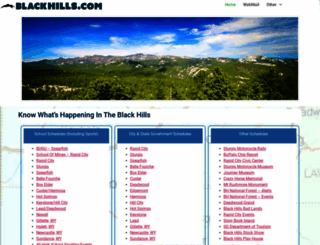 blackhills.com screenshot