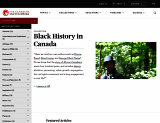 blackhistorycanada.ca screenshot