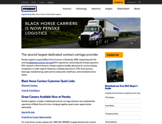 blackhorsecarriers.com screenshot