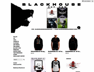 blackhouseinc.storenvy.com screenshot