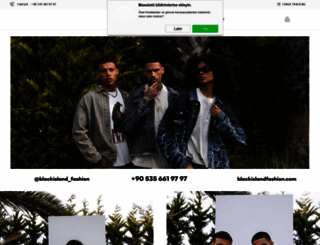 blackislandfashion.com screenshot