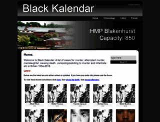 blackkalendar.nl screenshot