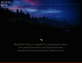 blackkitecellars.com screenshot