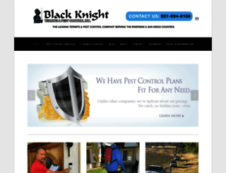 blackknightpest.com screenshot