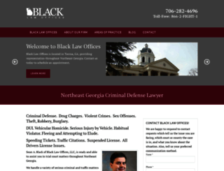 blacklawoffices.com screenshot