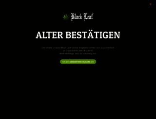 blackleaf.de screenshot